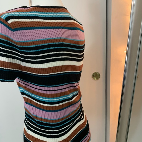 Bar III Ribbed Top - Picture 4 of 5